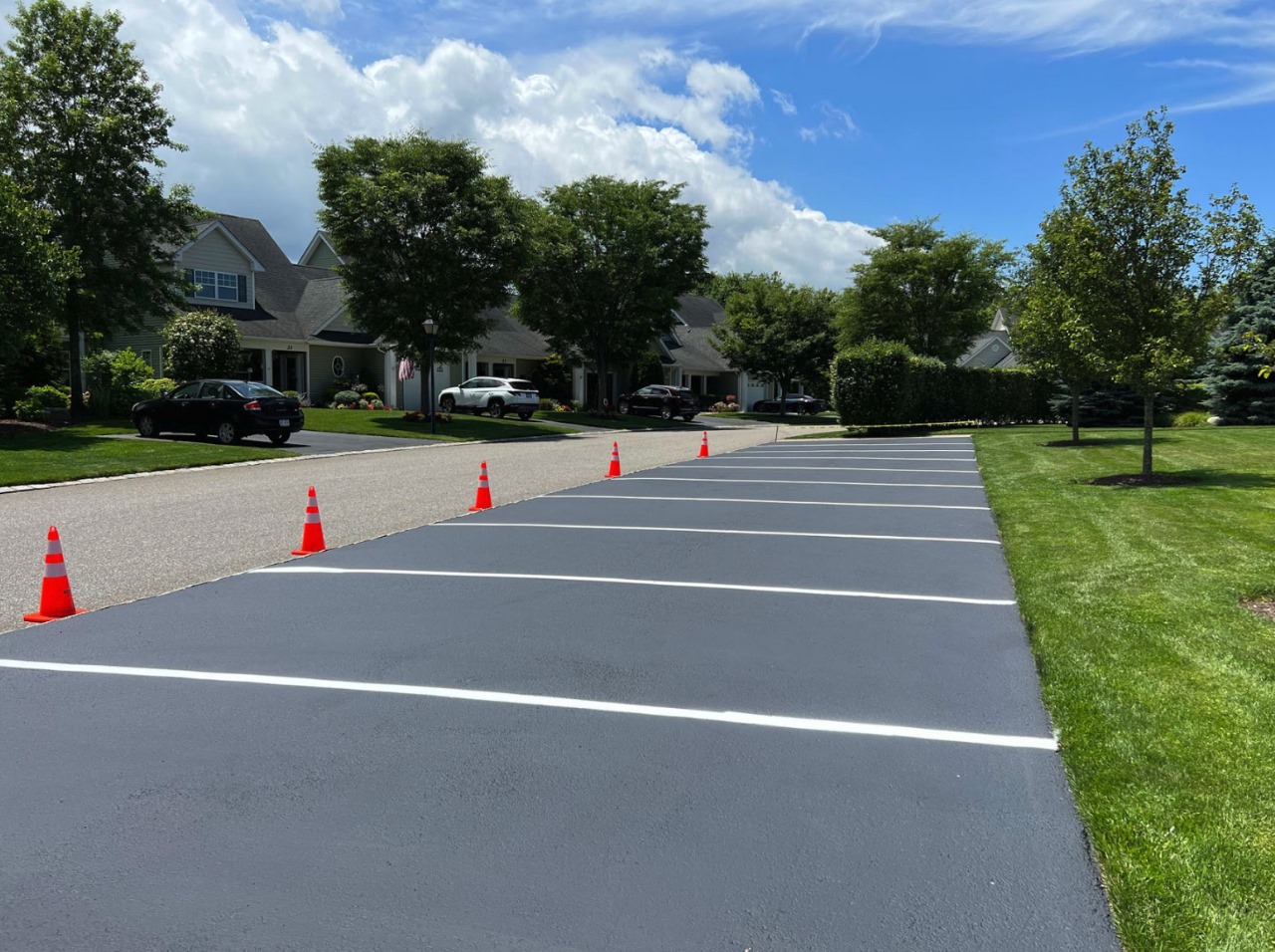Parking Lot Striping & Pavement Marking Services